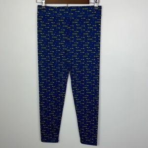 Cub Scouts Pajama/Lounge Pants Color Navy Blue/Yellow Size 12